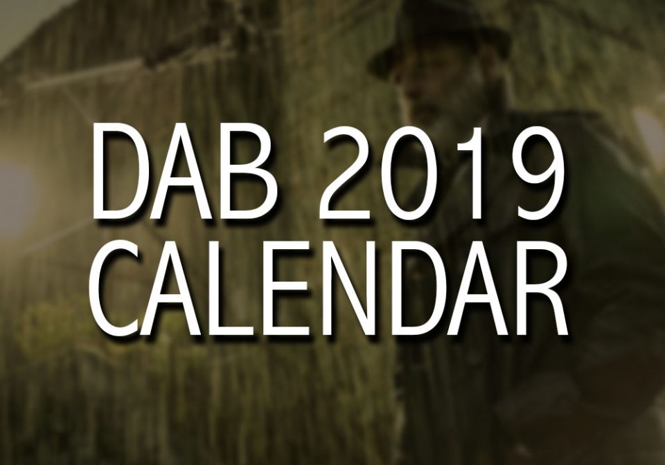 DAB 2019 CALENDAR