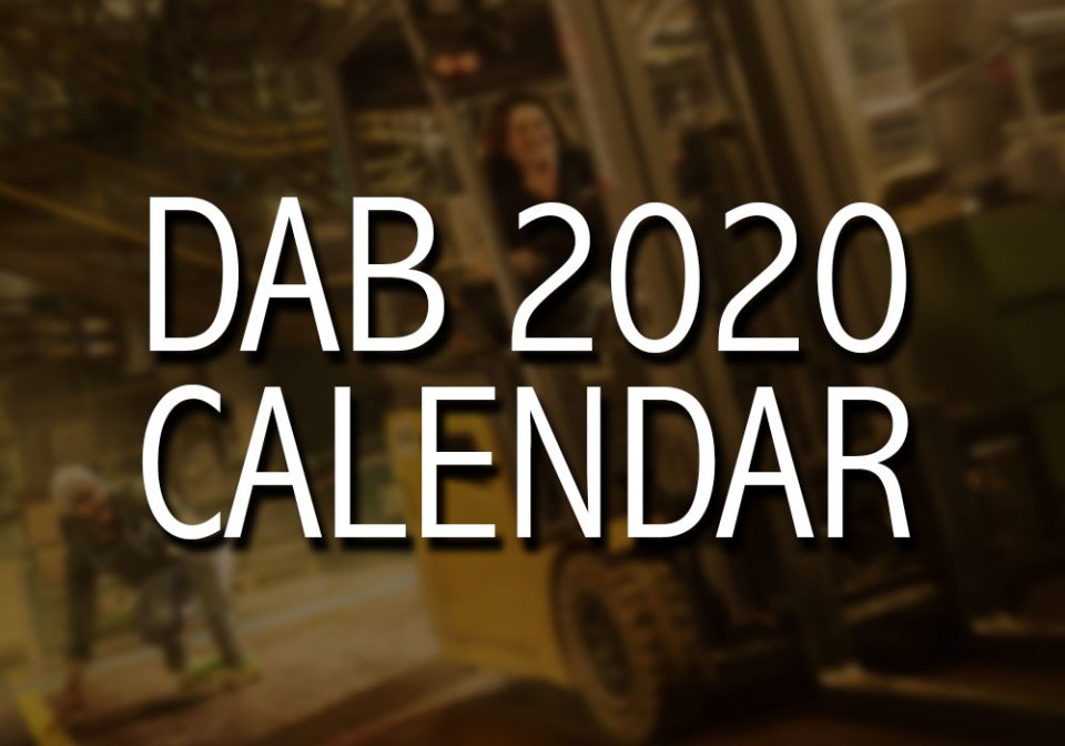 DAB 2020 CALENDAR